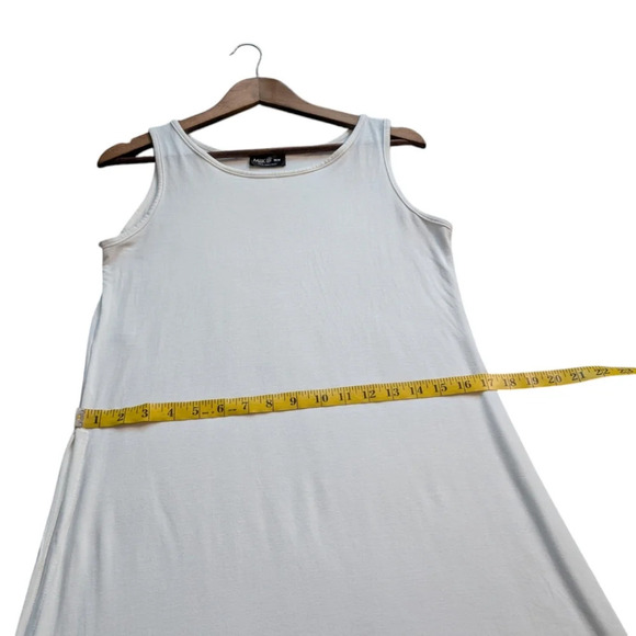 Miik Mariska Asymmetrical Tunic Dress White Micromodal Scandi-girl Women Medium - Picture 12 of 14